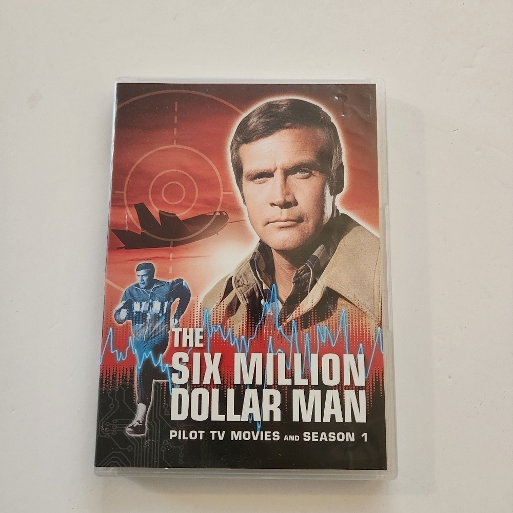 The Six Million Dollar Man: Pilot TV Show Movies and Season 1 (DVD, 1974)